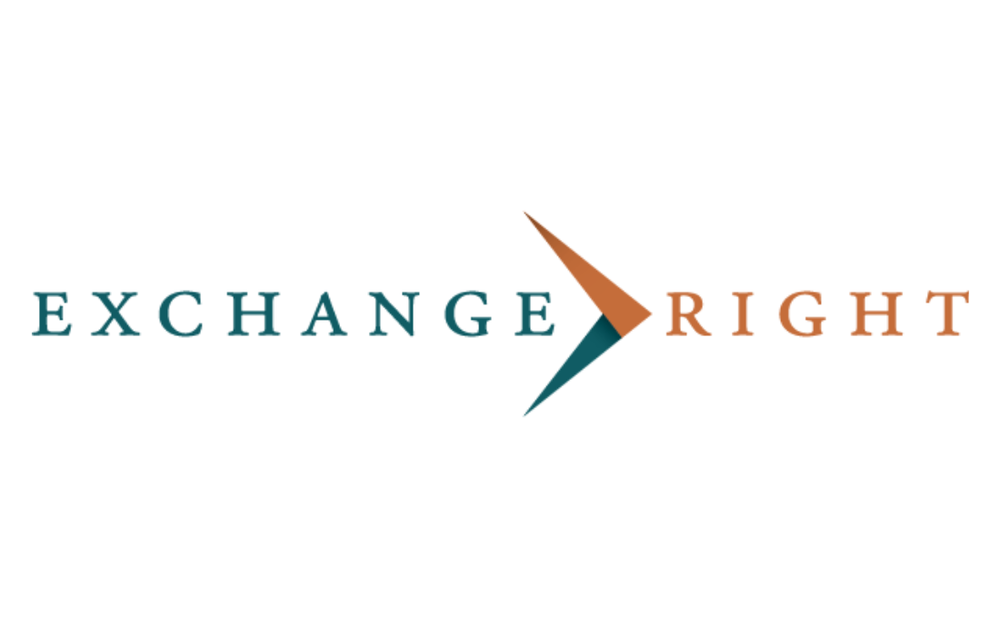 Exchange Right logo with a stylized arrow on a white background